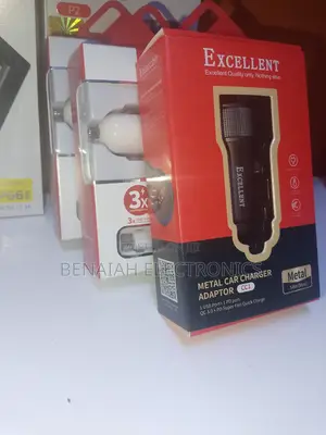 Car Phone Charger 54 Watts Max (Metal)