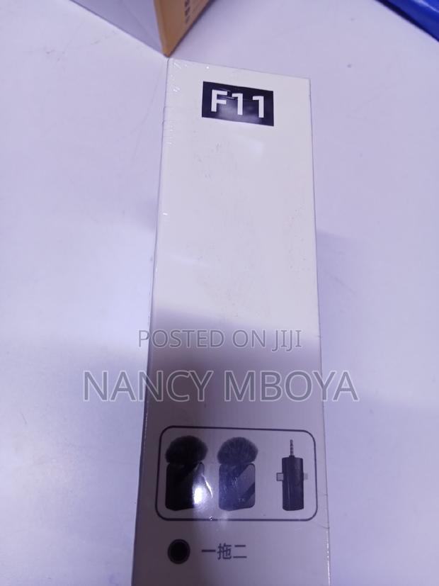 3 in 1 F11-2 Dual Wireless Microphone for iPhone and Android - thumbnail 3