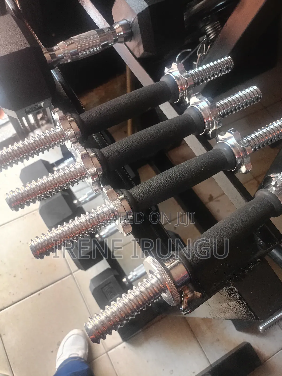 Standard Barbell Dumbbells Bars++ Weight Locks