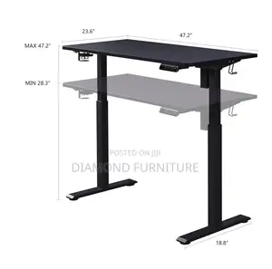 120cm Modern Height Adjustable Standing Office Desk