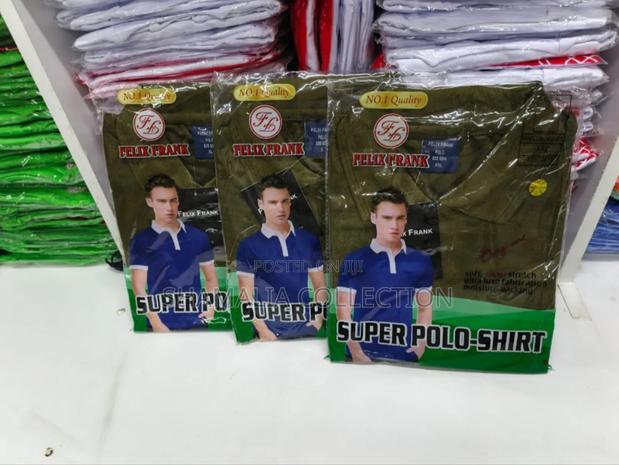 Cream Maroon and Jungle Green Polo Tshirts - thumbnail 2