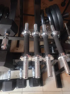 1 Piece Dumbbells Bar++ Spinning Locks