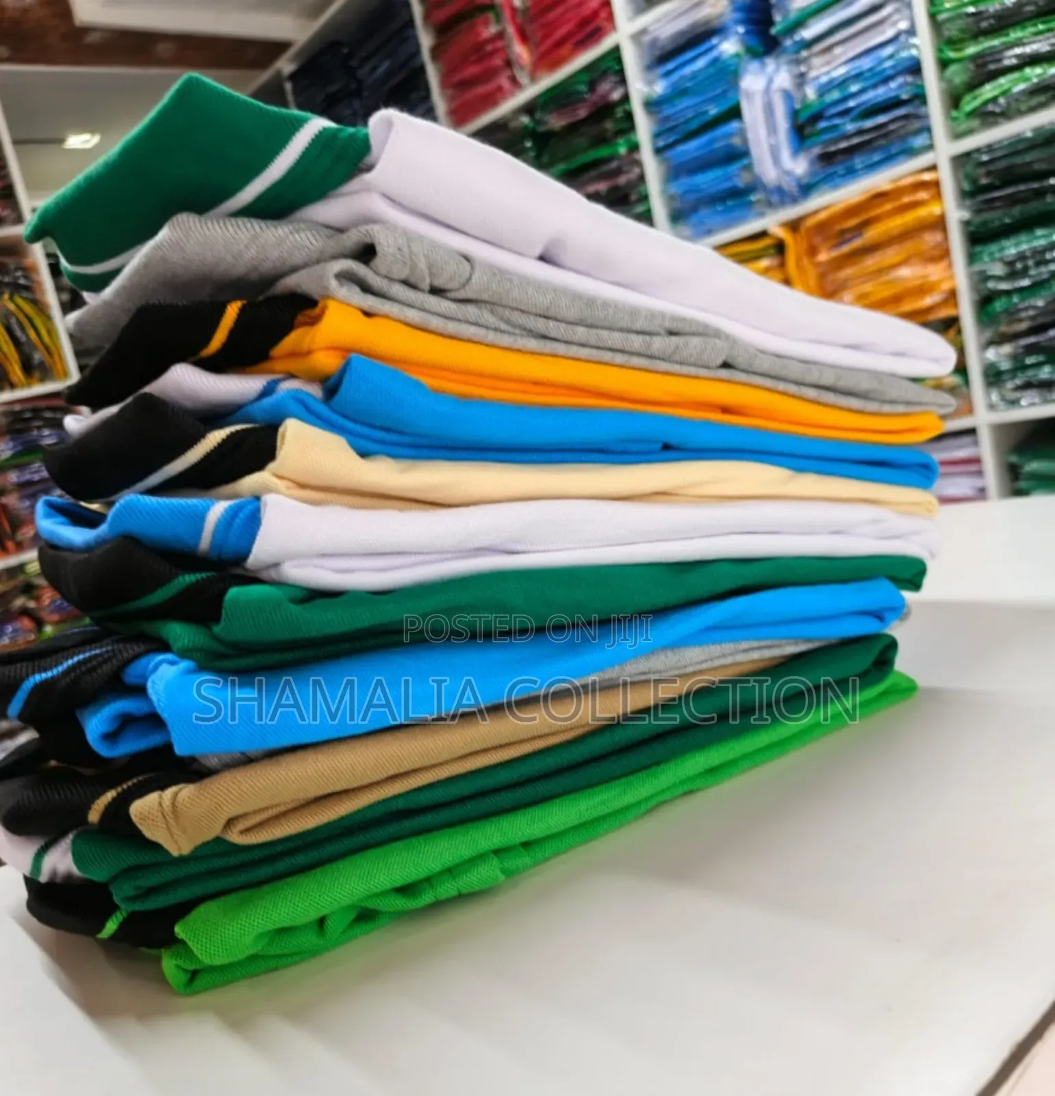 Multi Colours Polo Tshirt