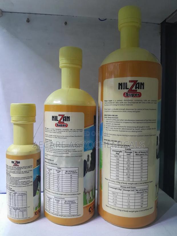 Nilzan Super Dewormer 125ml, 500ml , 1 Litre - thumbnail 4