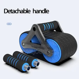 Ab Roller Wheel With Automatic Rebound, Ab Roller Workout Equipment