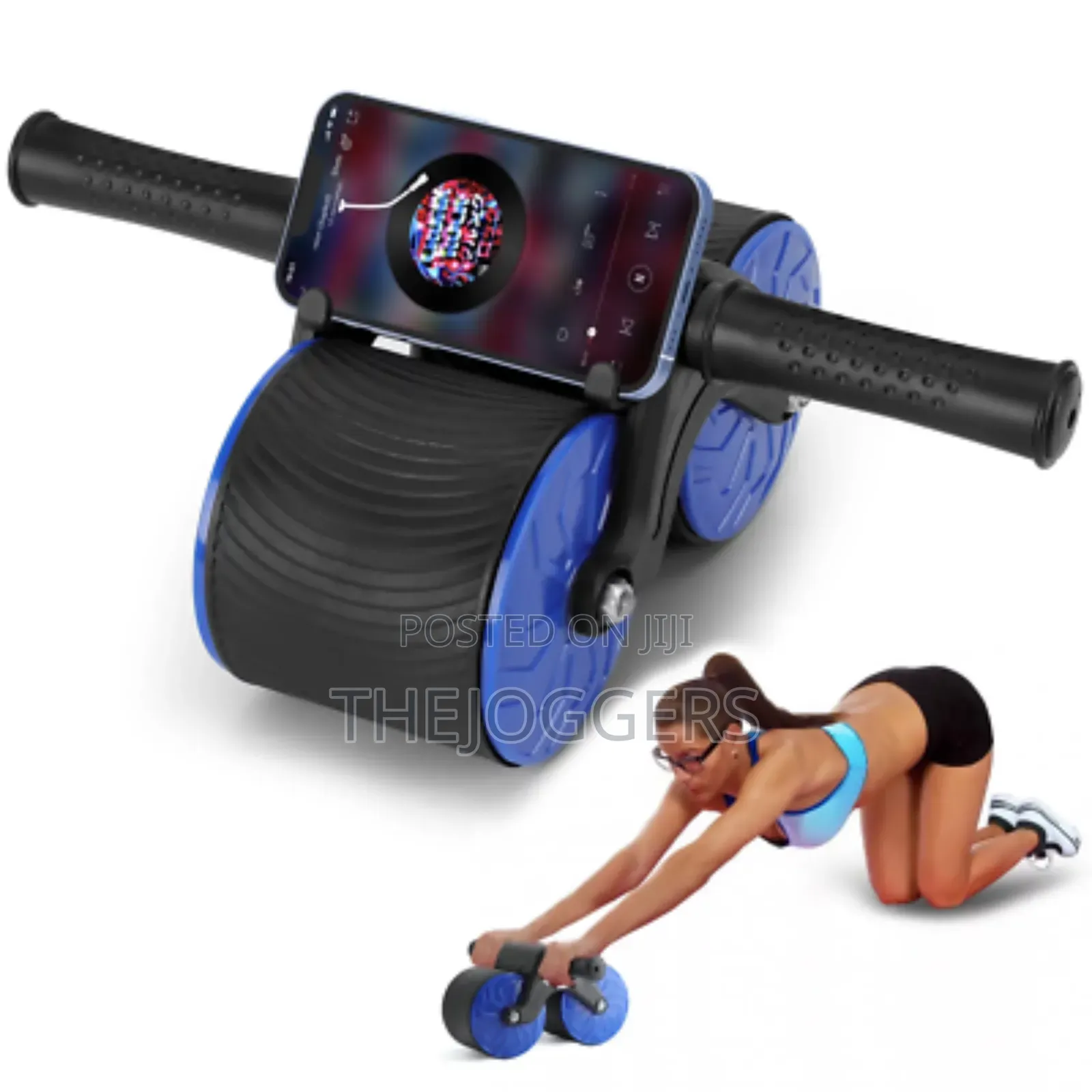 Ab Roller Wheel With Automatic Rebound, Ab Roller Workout Equipment