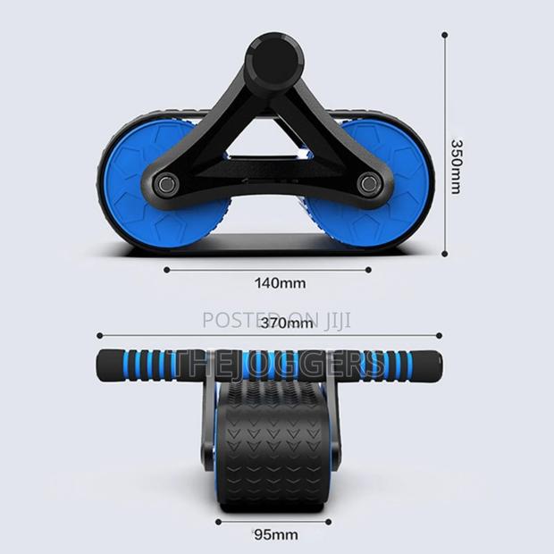 Ab Roller Wheel With Automatic Rebound, Ab Roller Workout Equipment - thumbnail 8