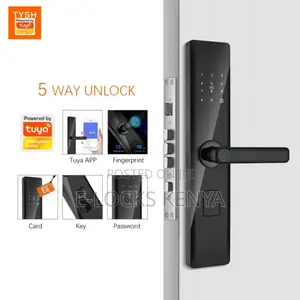 High Security Smart Door Lock Tuya Wifi App Control