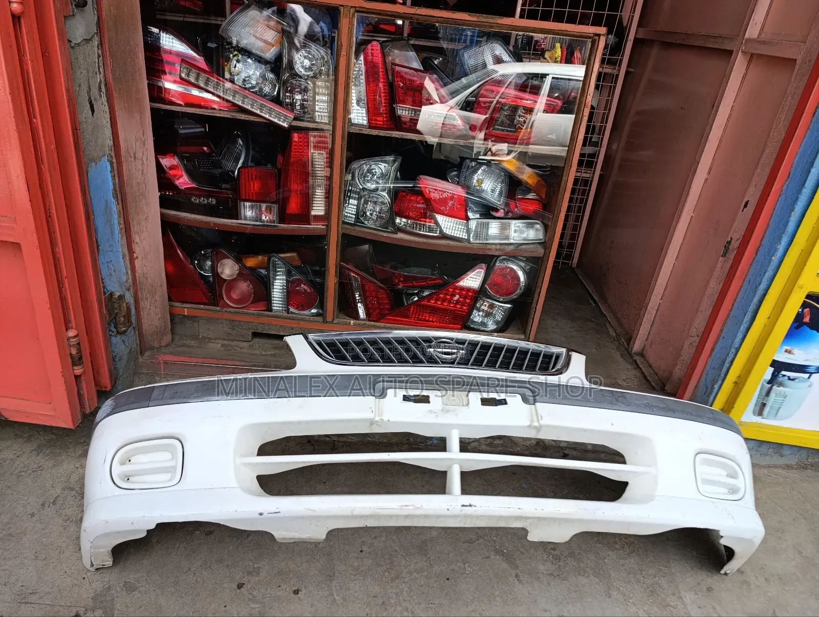 B15 Front Bumper Complete With Moulding And Covers