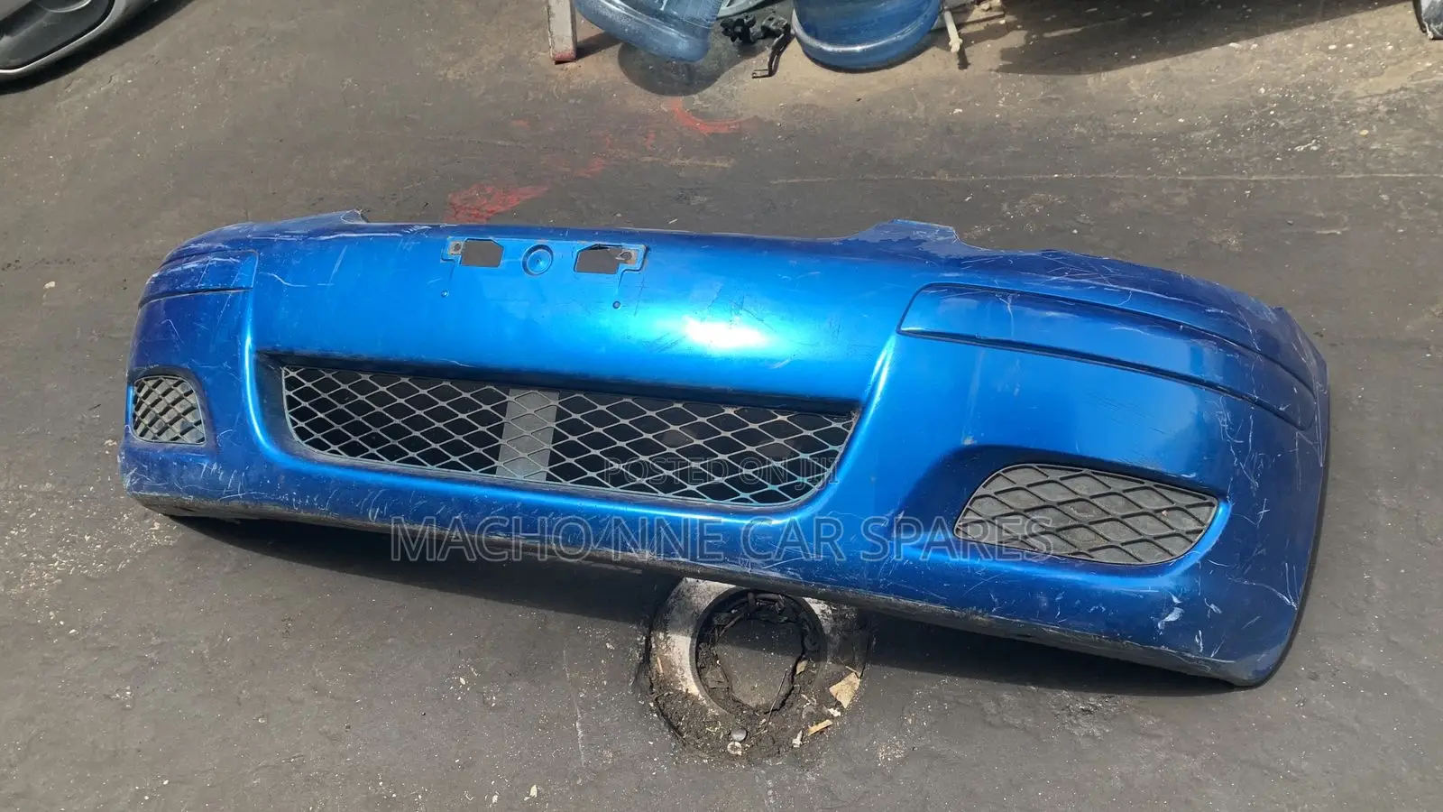 Toyota Vitz 2003 Front Bumper (Tear Drop)