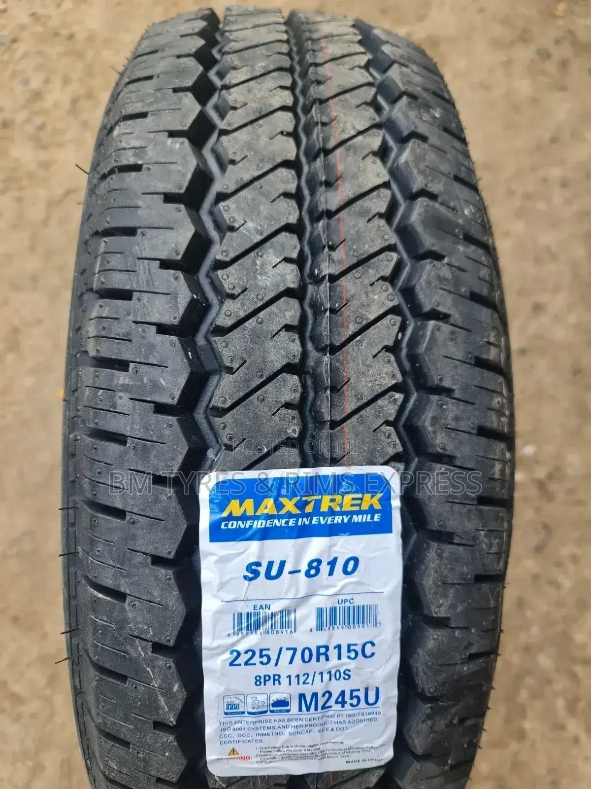 225 /70 R15 Maxtrek Tyres (Commercial)