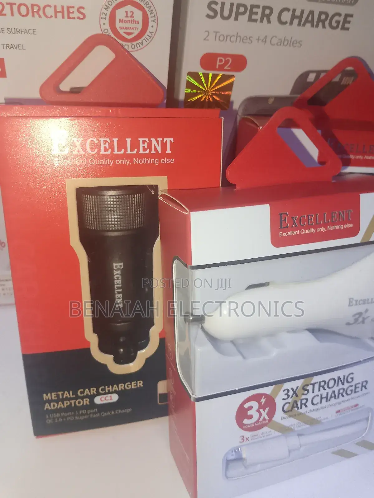 Excellent Car Phone Charger 54 Watts Max, Legendary Mark of Quality