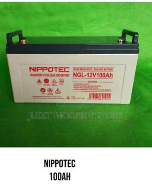 Nippotec 100ah Solar Battery - main view