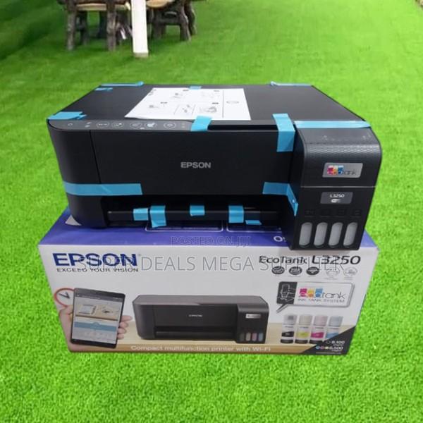 Epson Ecotank L3250 Inkjet Printer A4 Wi-Fi 3-in-1 With Ink Bottles