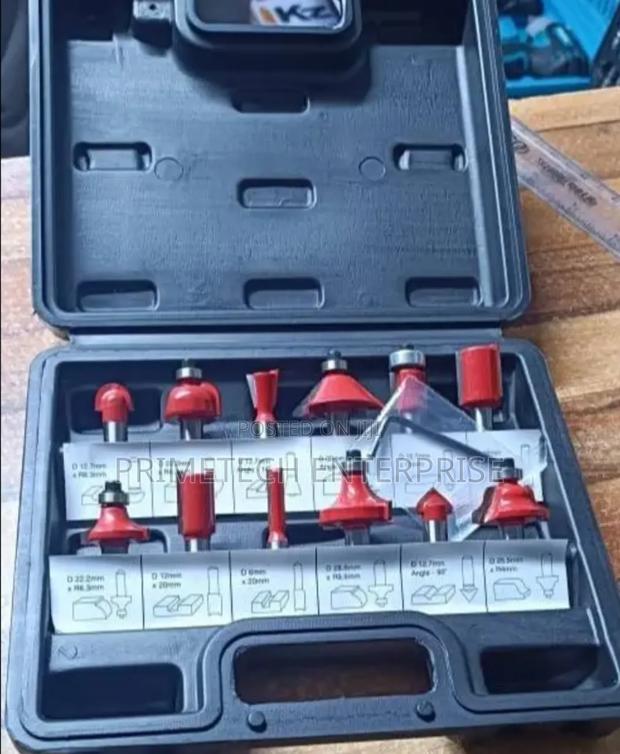 12pcs Electric Wood Router Bits - main view