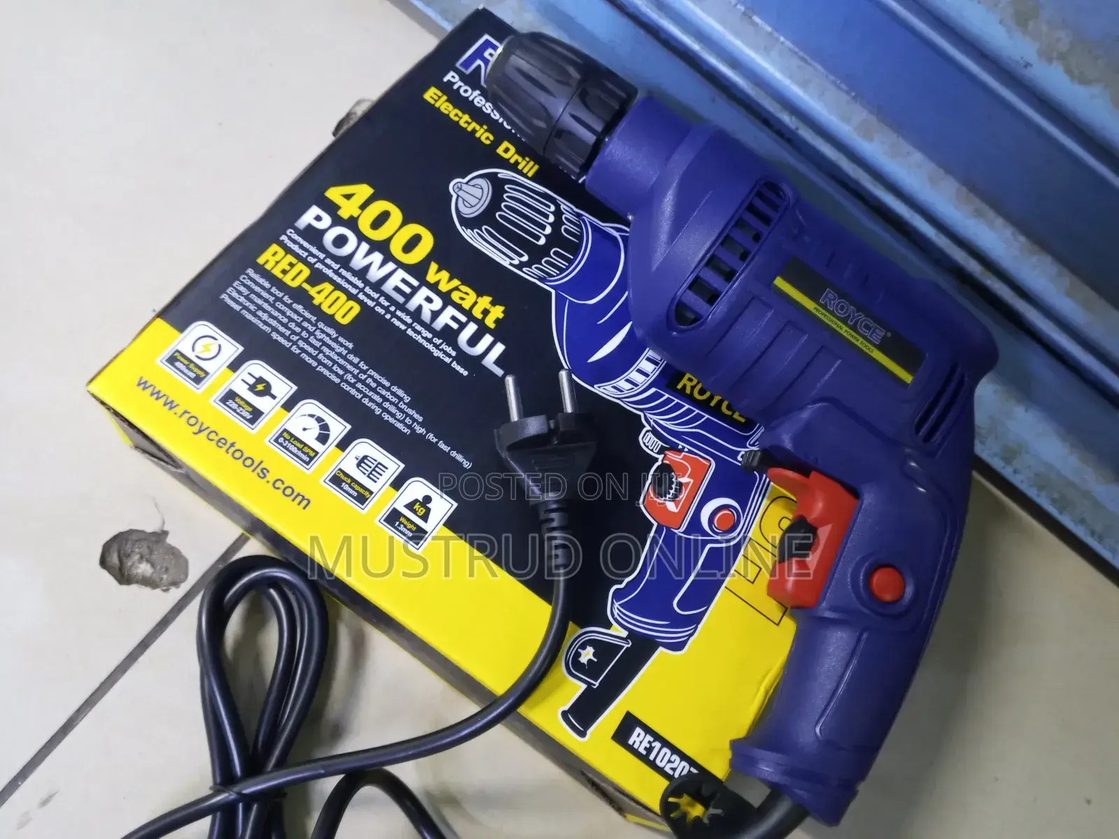 Royce 400w Electric Drill