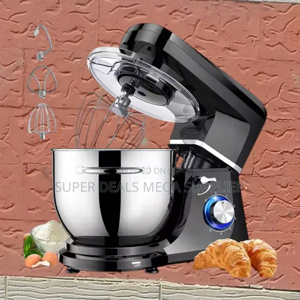 Reki 6 Litres Stainless Steel Bowl Stand Mixer 1200w Heavy Duty Motor