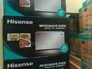 Hisense 20l Silver Digital Microwave