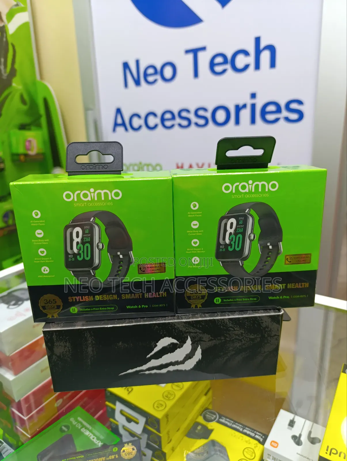 New Oraimo Watch 6 Pro With Ai Watch Faces