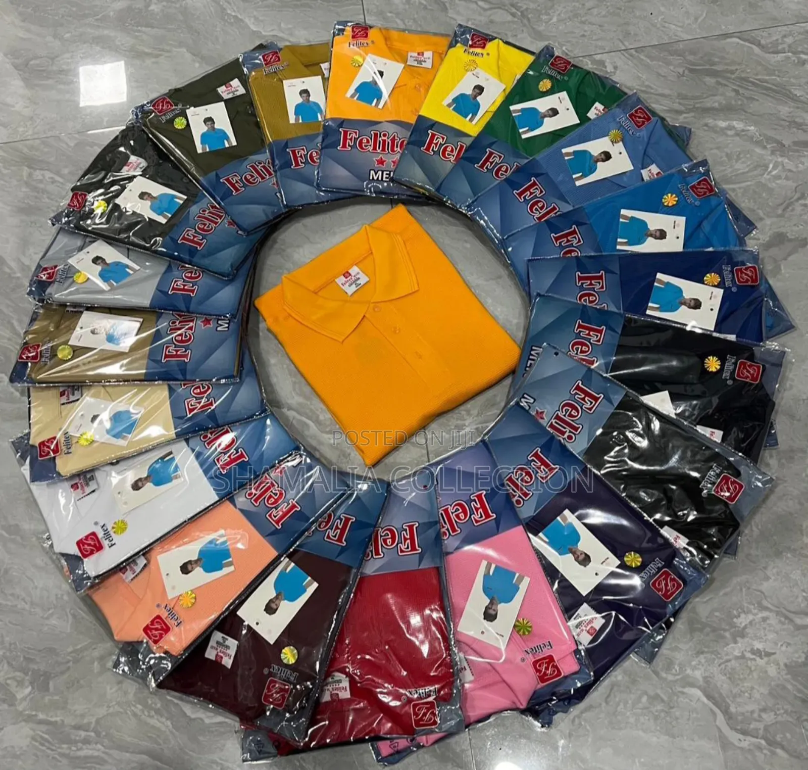 Multiple Dotted Polo Tshirts