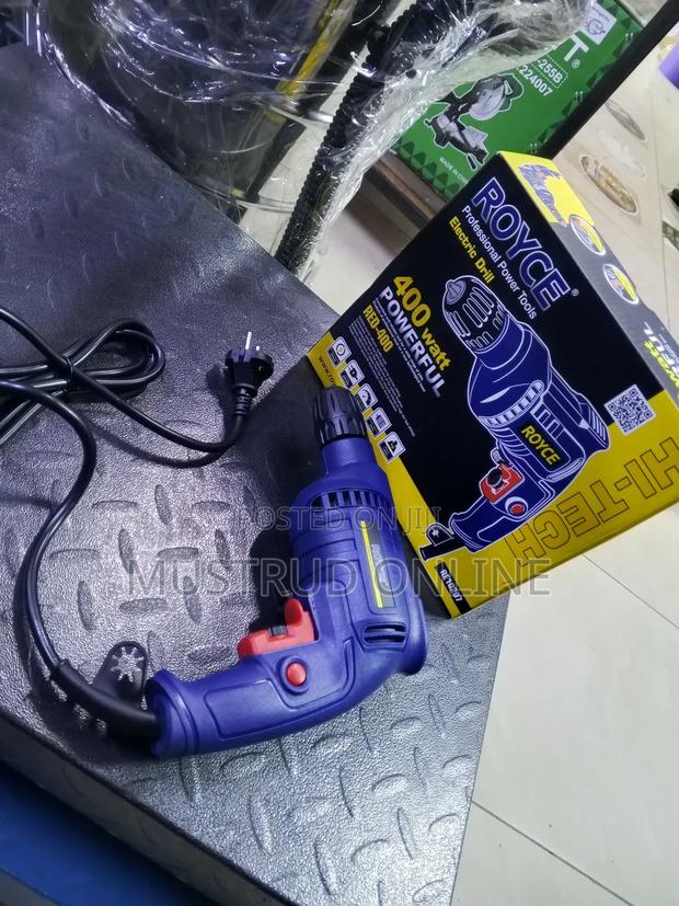 Royce Electric Drill 10mm 400w - thumbnail 3