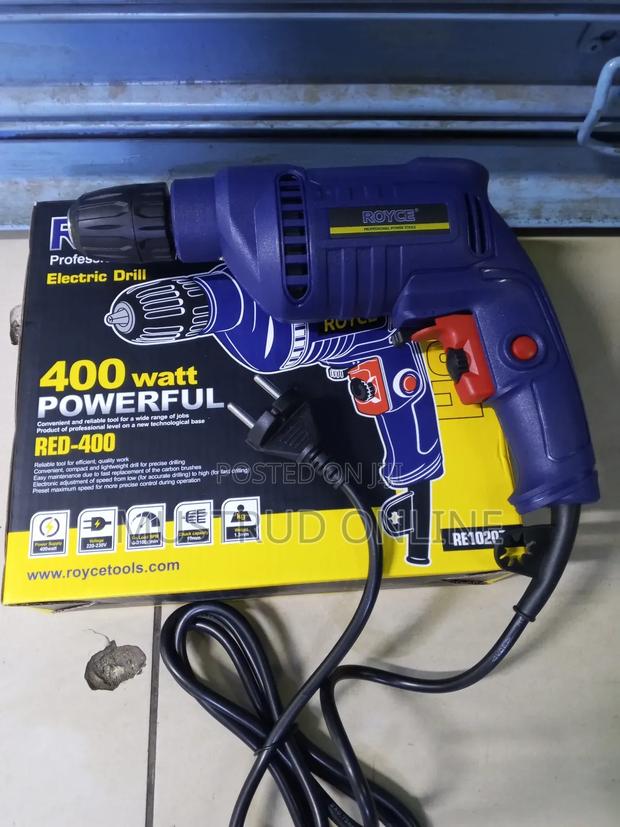 Royce Electric Drill 10mm 400w - thumbnail 4
