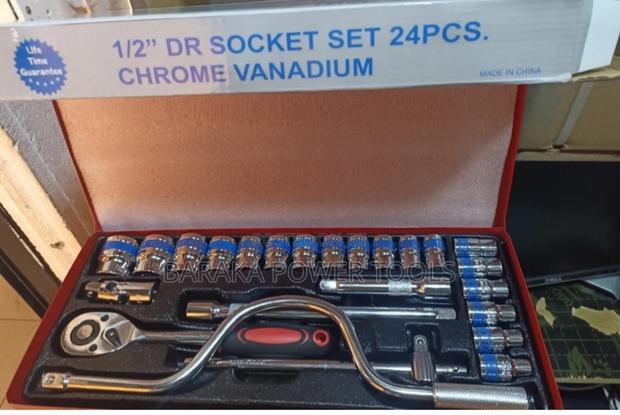 Socket Spanner 24pcs Chrome Vanadium