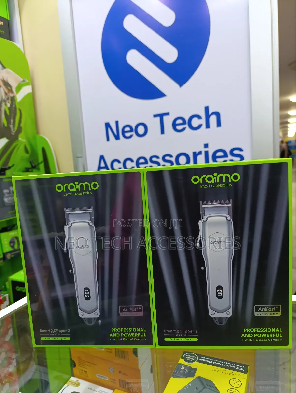 Oraimo Smart Clipper 2 Professional Hair Clipper With Led Display