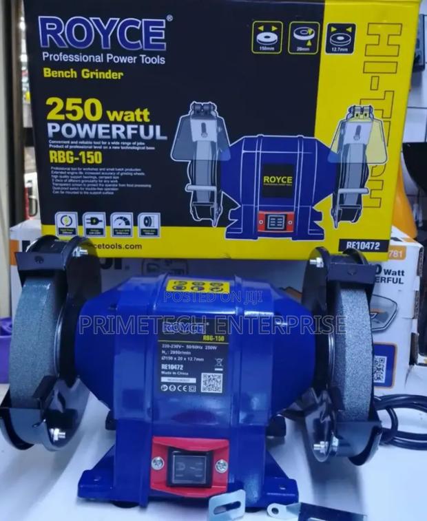 Royce Powerful Bench Grinder - main view