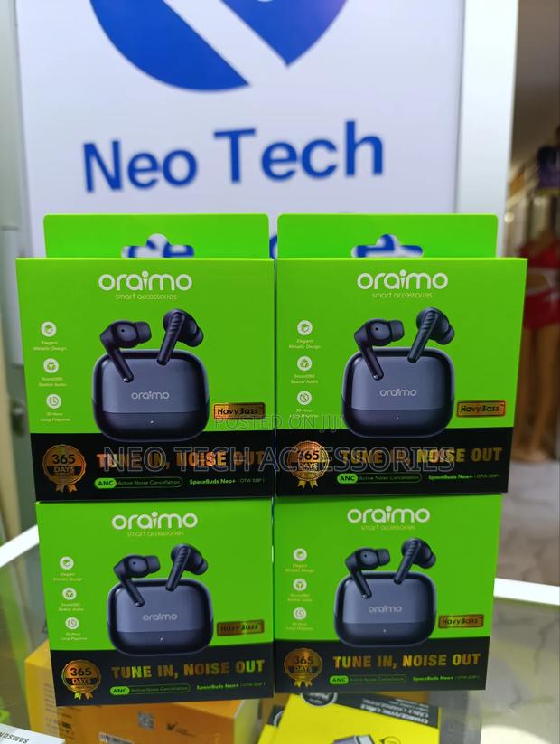 Oraimo Spacebuds Neo+ Anc With Elegant Metallic Design - thumbnail 3