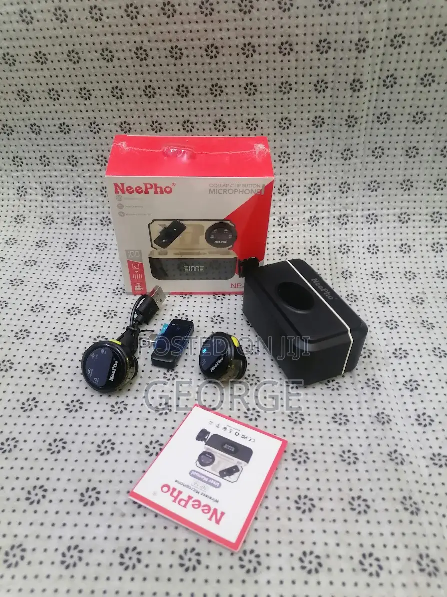 Affordable Np-58 Wireless Clip-on Microphone for Type-C Devices
