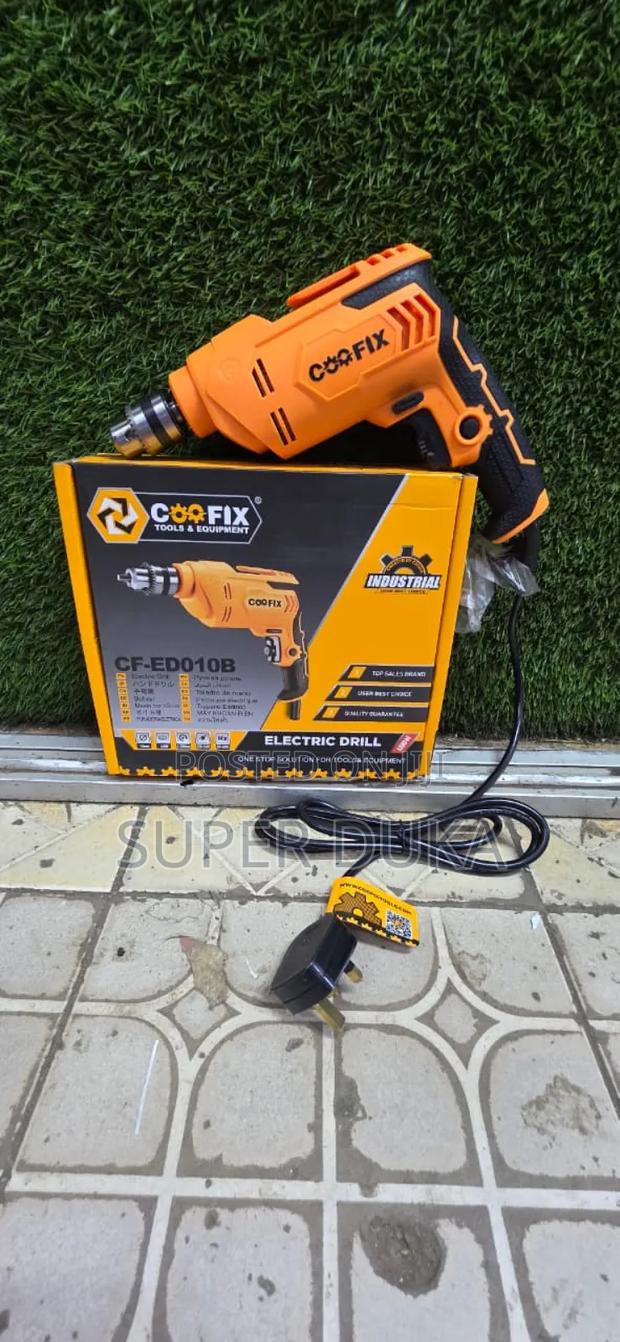Coofix Drill 450watts. Coofix Cf-Ed010b Electric Drill.