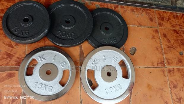 Short Barbell Weight Plates