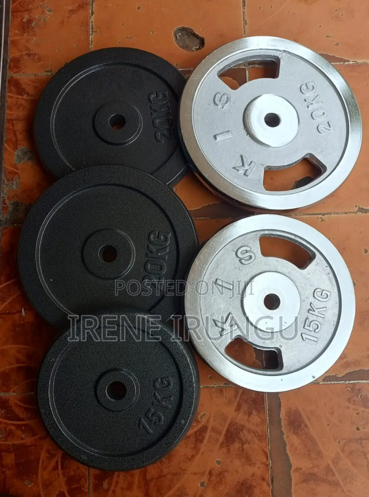 Dumbbells Weights Plates ++ Gymnastics Weights Plates