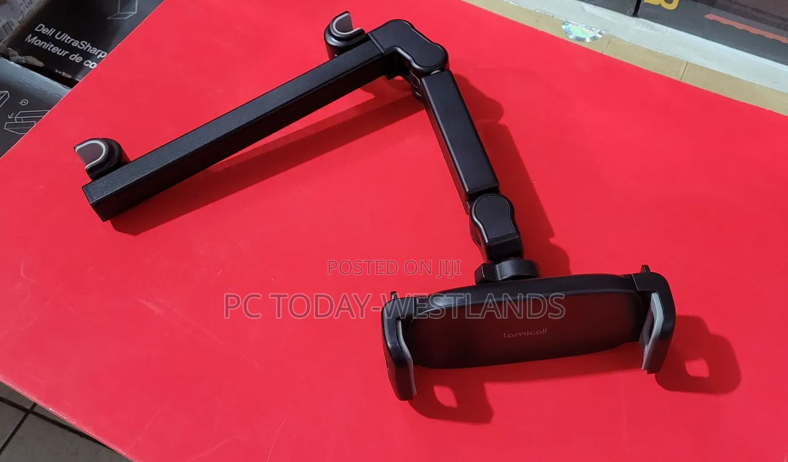Lamicall Car Headrest Tablet Holder - [3 in 1 Extension Arm]