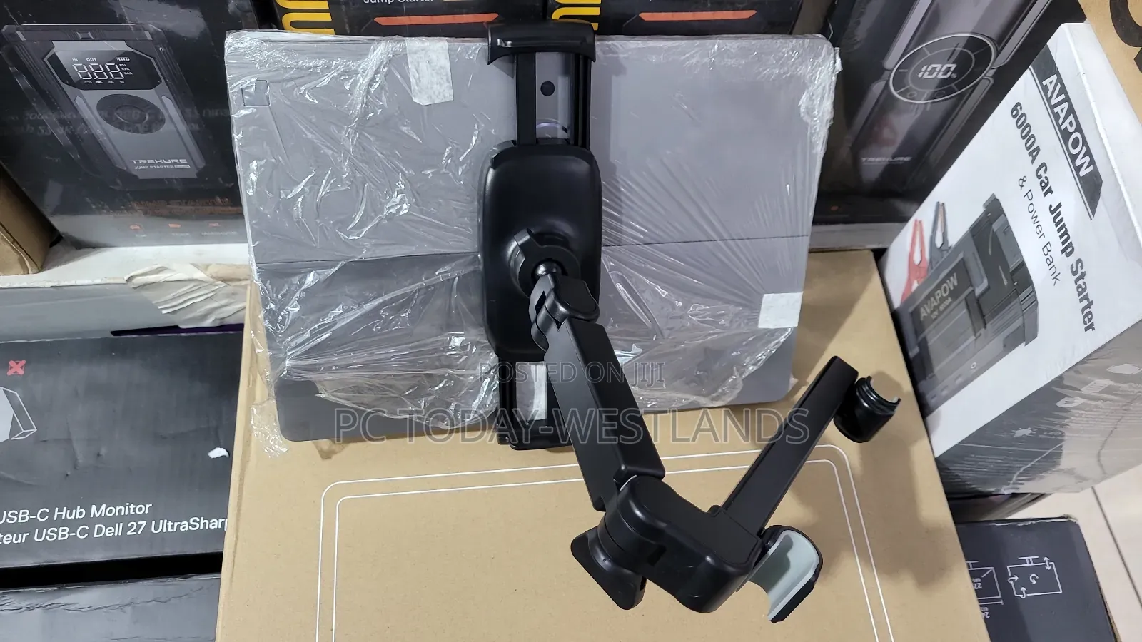 Lamicall Car Headrest Tablet Holder - [3 in 1 Extension Arm]