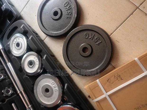 1.2mtrs Barbell Weight Plates - main view