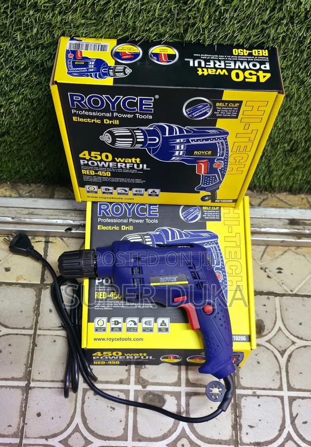 Royce Drill 450watts. Royce Red-450 Electric Drill. - main view