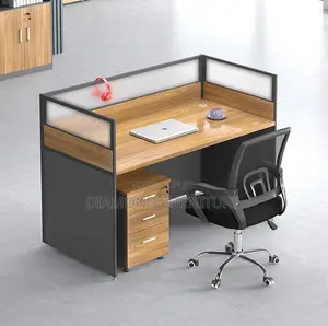 1-Way Modular Modern Executive Office Workstation