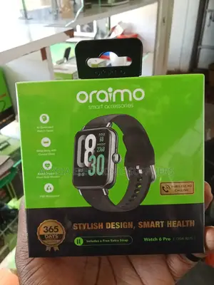 Oraimo Watch 6 Pro Smart Watch With Stylish Design and Smart Health