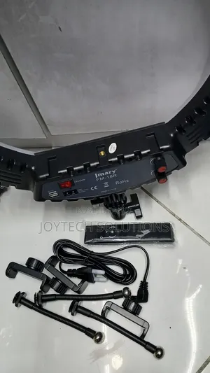 18inch Ring Light Jmary With a Tripod Stand and 3 Phone Holder