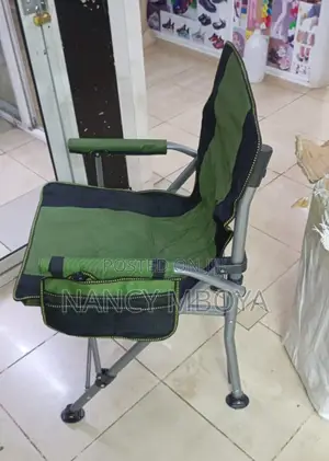 Folding Camping Chair With Cup Holder And Carry On Bag