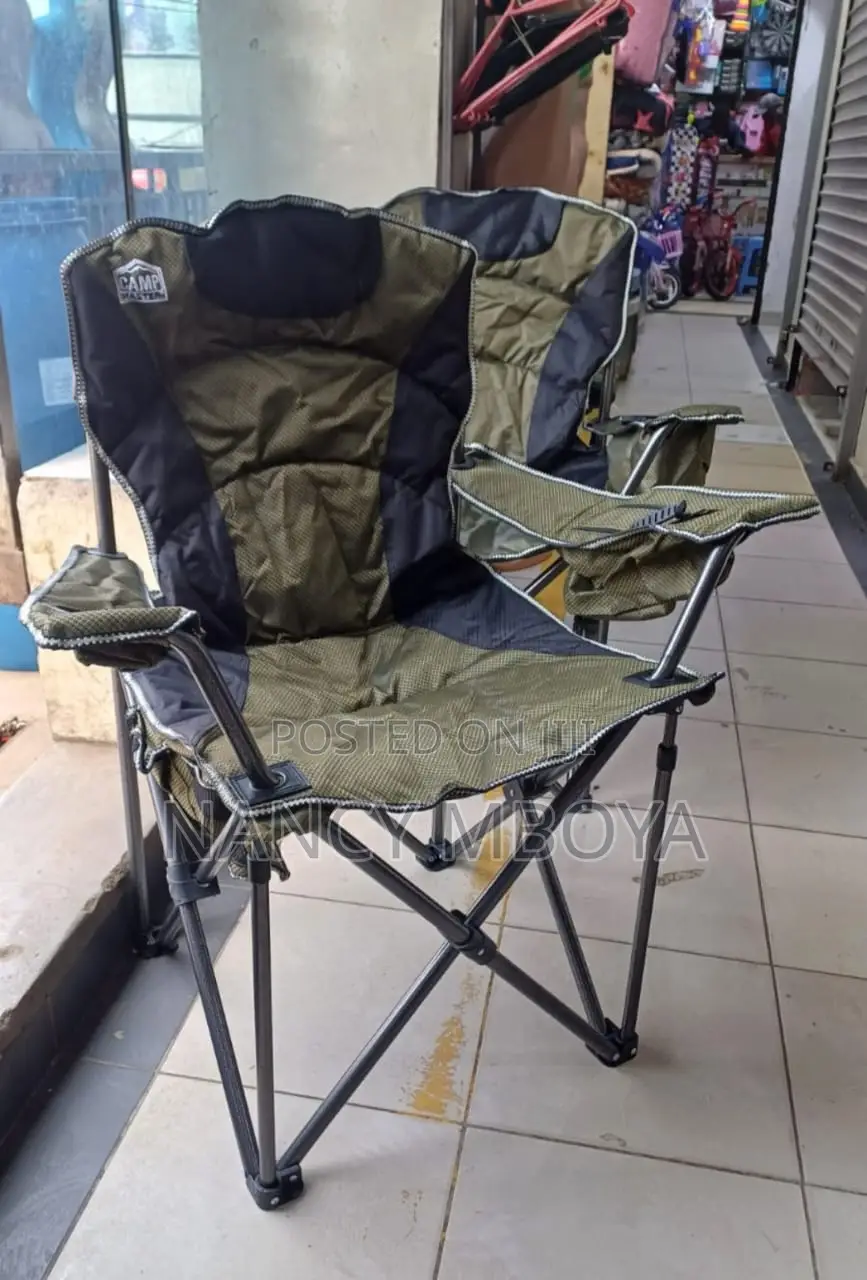 Folding Camping Chair With Cup Holder And Carry On Bag