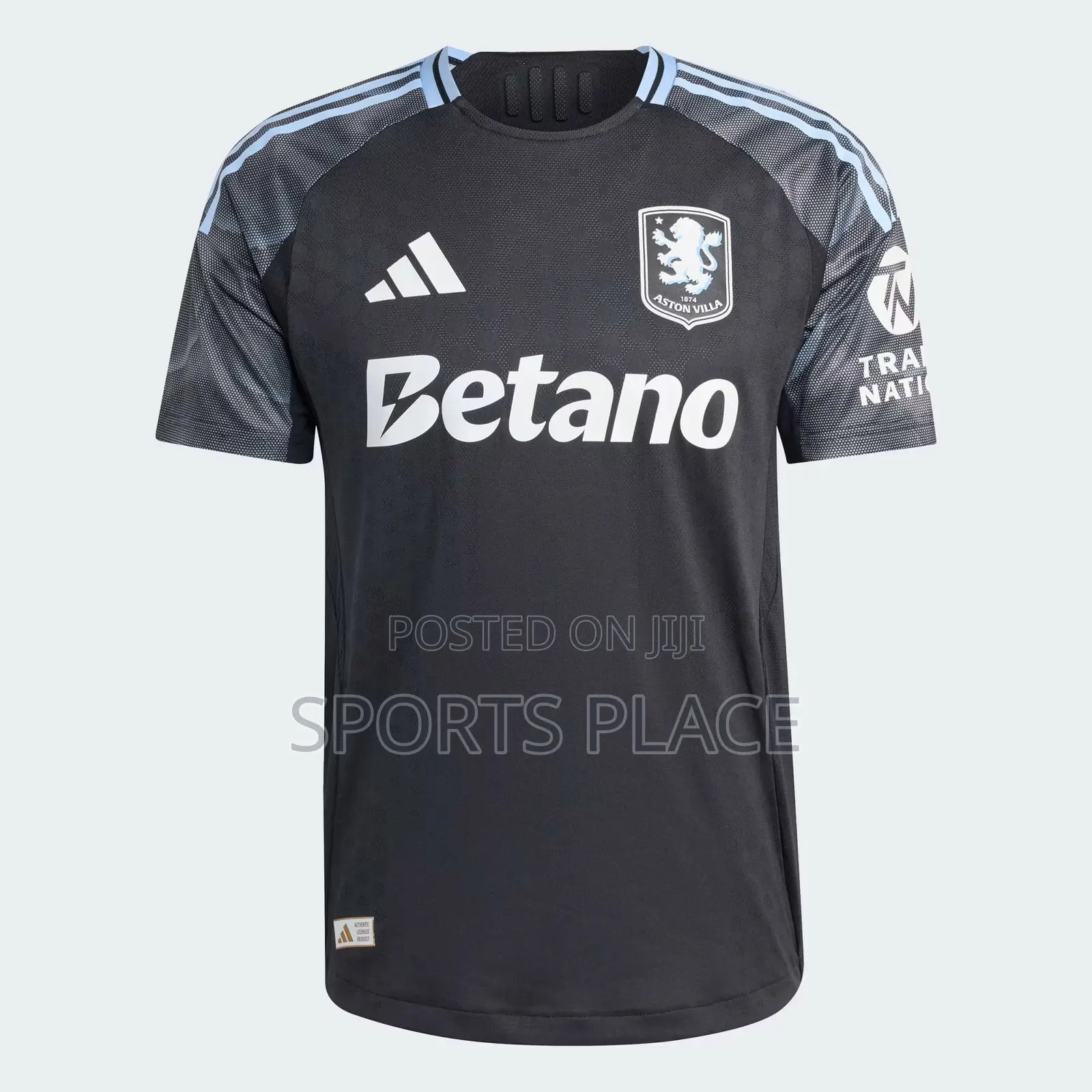 Latest Aston Villa Away Kit 25/26 Player Version Kit