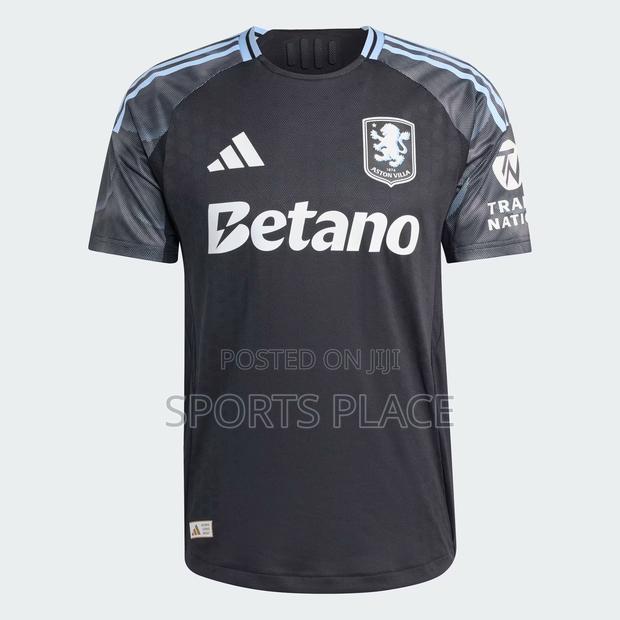 Latest Aston Villa Away Kit 25/26 Player Version Kit