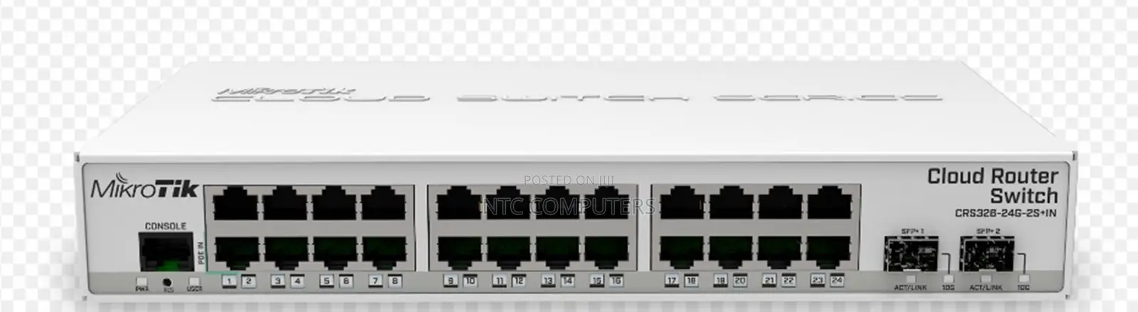 Mikrotik Crs326-24g-2s+Rm 24 Gigabit Port Switch