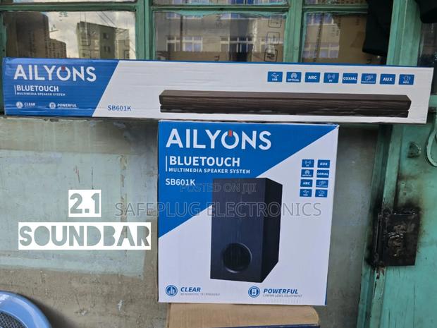 2.1ch Ailyons Sb601k Soundbar Multimedia Speaker System - main view