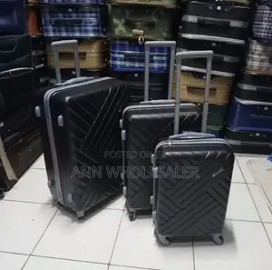 3 In 1 Fibre Laxurious Suitcase Briefcase Travel Bag