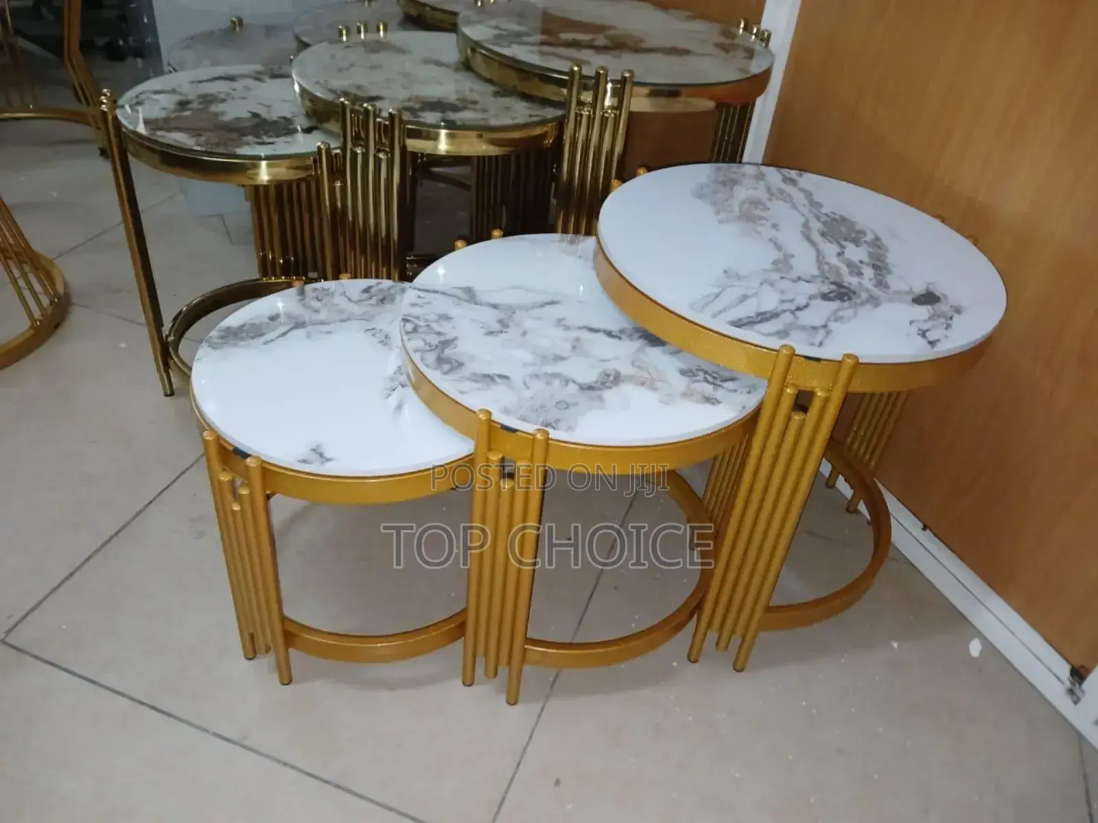 3piece Marble Table