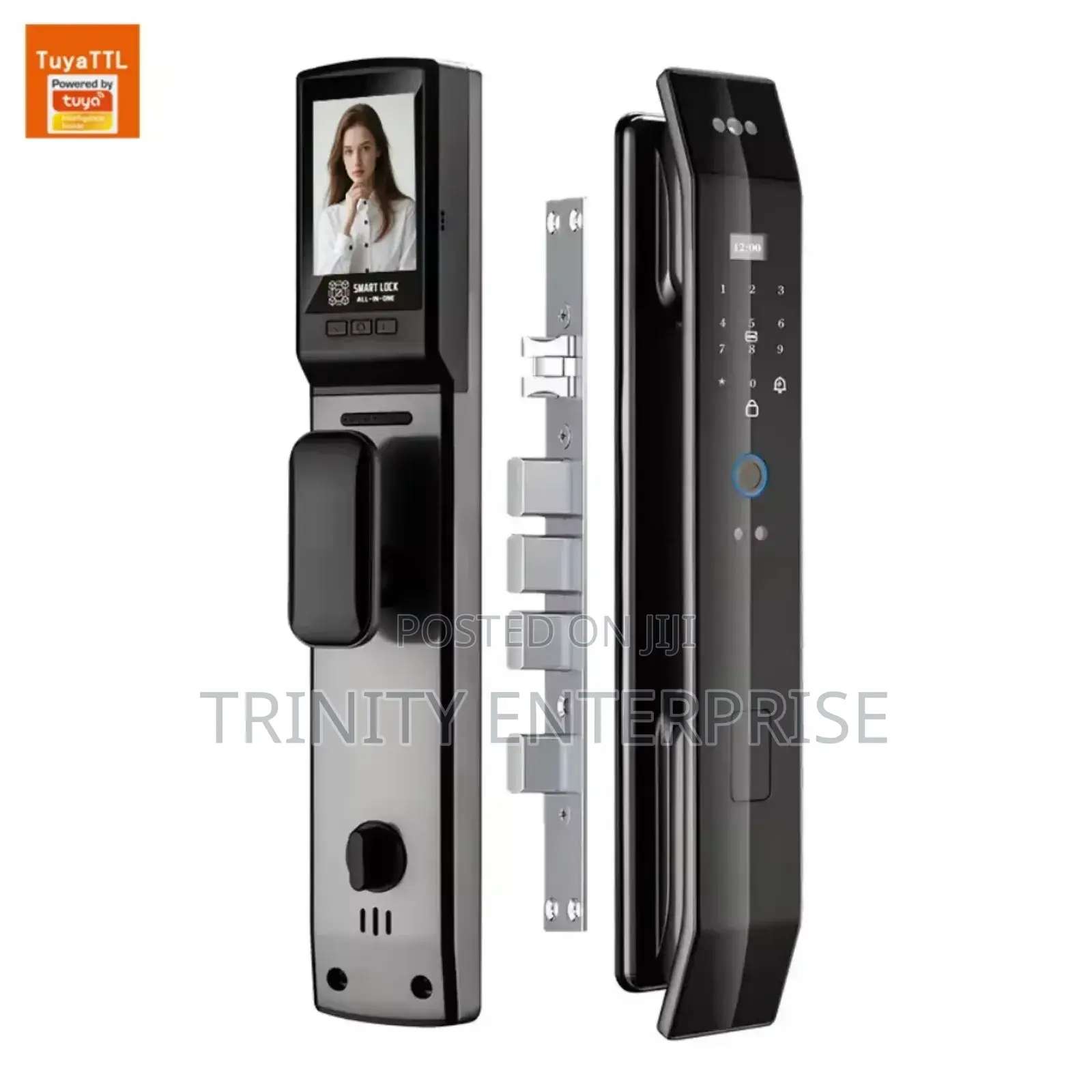 Tuya Smart Door Lock Wifi Camera Password Cards Fingerprints